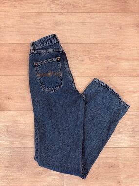 Nudie Jeans Dark Blue Flare Jeans